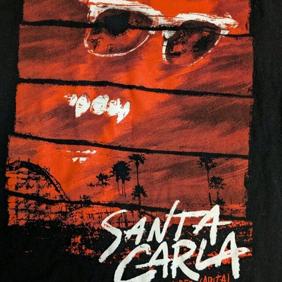 Lost Boys Santa Carla Cult Vampire Movie Men’s 2XL Raglan 3/4 Sleeve Shirt Read - Picture 1 of 16